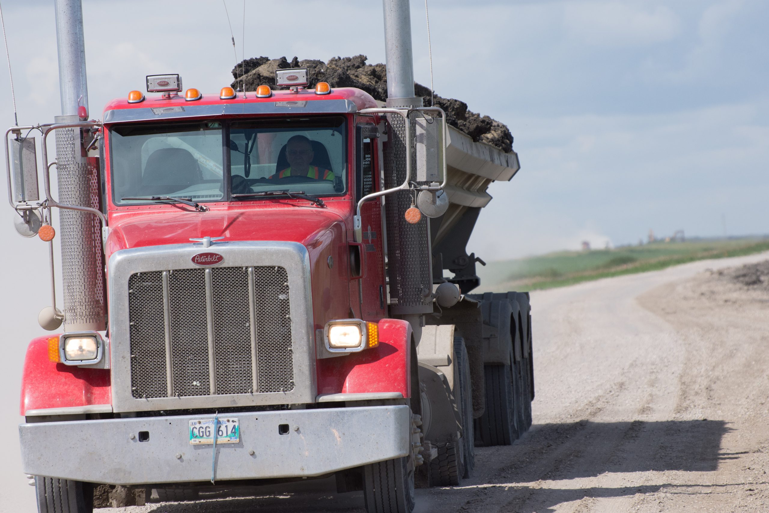 MB Highway 75 Grade Widening Friesen Hauling